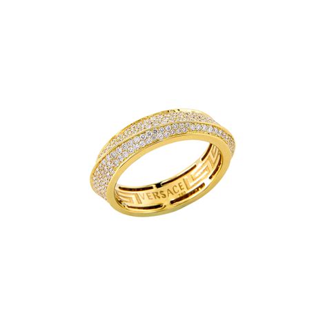 versace fine jewelry ring|Versace ring price.